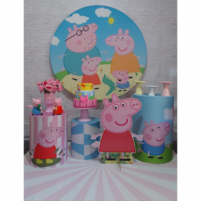 Kit pegue e monte Peppa Pig