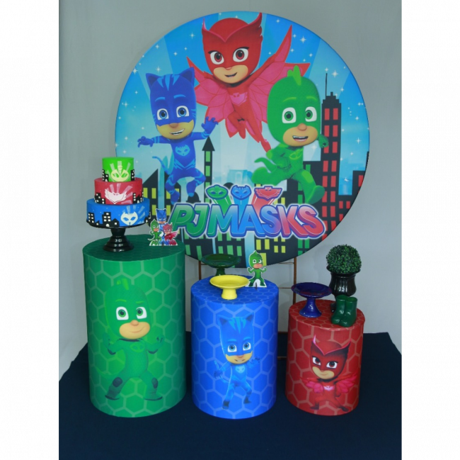 Kit Pegue e Monte PJ Masks