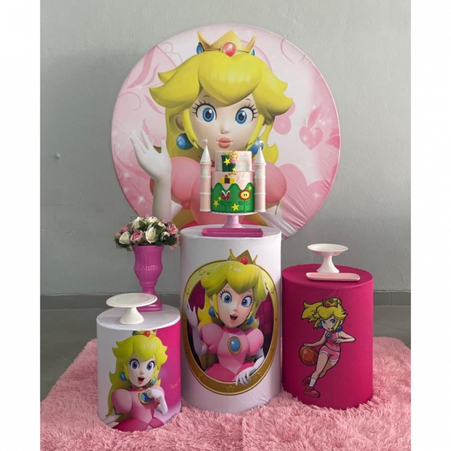 Kit pegue e monte Princesa Peach