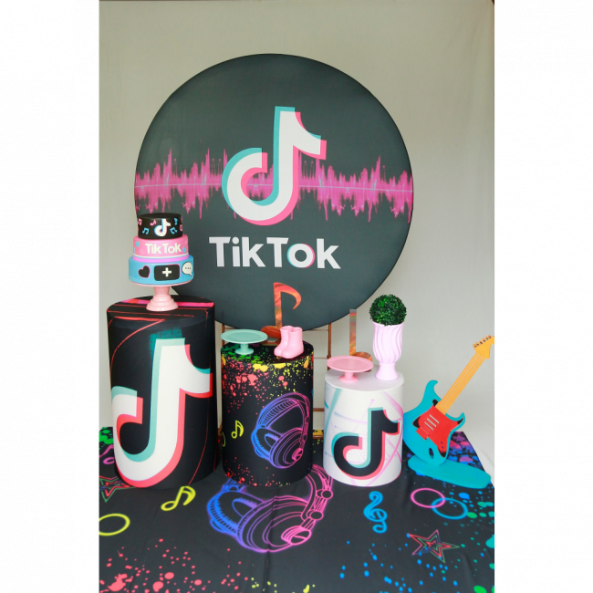 Kit Pegue e Monte Tik Tok