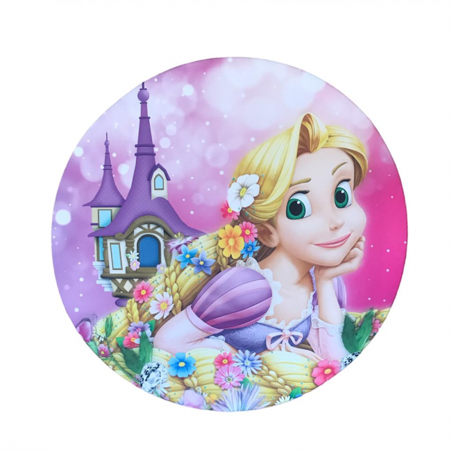 Painel de tecido  Rapunzel