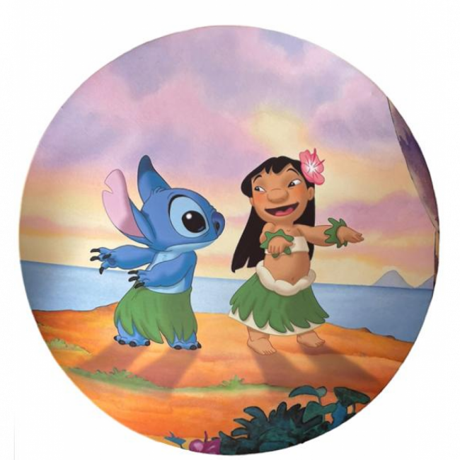 Painel de tecido Lilo e Stitch