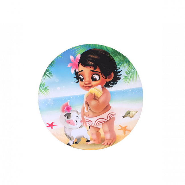 Painel de tecido Moana Baby