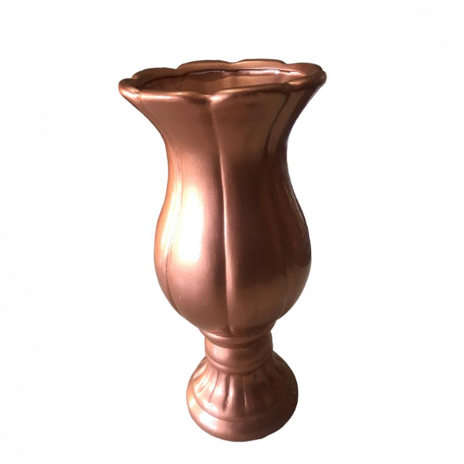 Vaso de cerâmica Rose Gold