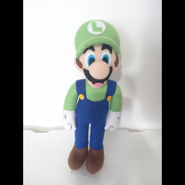 Feltro Luigi do Super Mario