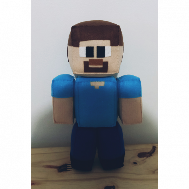 Feltro Minecraft- Steve