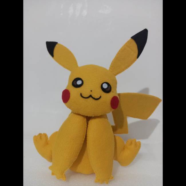 Feltro Pokémon Pikachu