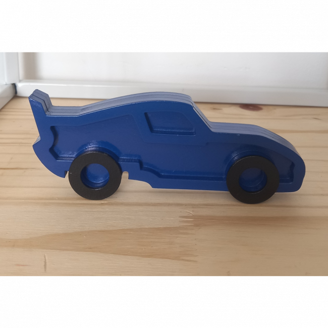 Temático Carros- Carros hotwells azul royal MDF