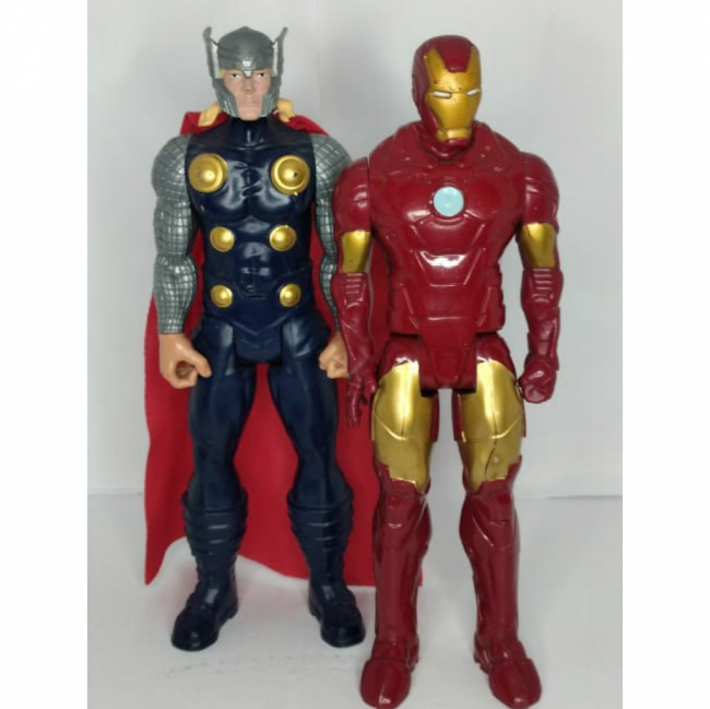 BONECO ARTICULADO DE PLASTICO HOMEM DE FERRO VINGADORES