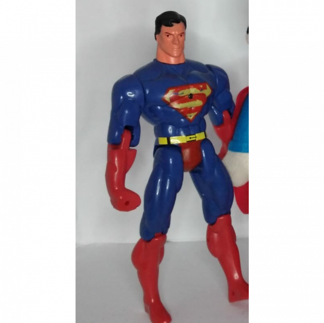 BONECO ARTICULADO DE PLASTICO SUPER-HOMEM