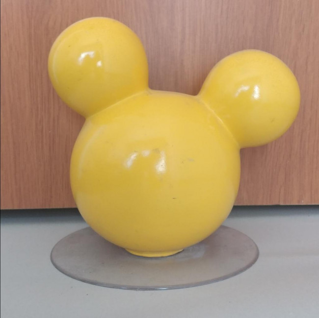 CABEÇA AMARELA MICKEY DE LOUÇA M