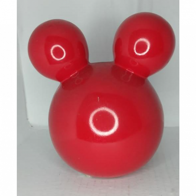 CABEÇA VERMELHA MICKEY DE LOUÇA G