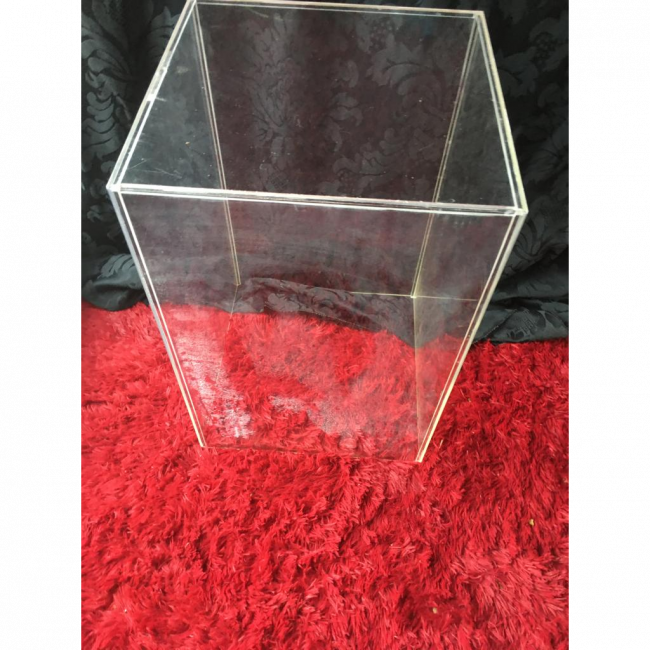 CUBO DE ACRÍLICO TRANSPARENTE MÉDIO 60X40