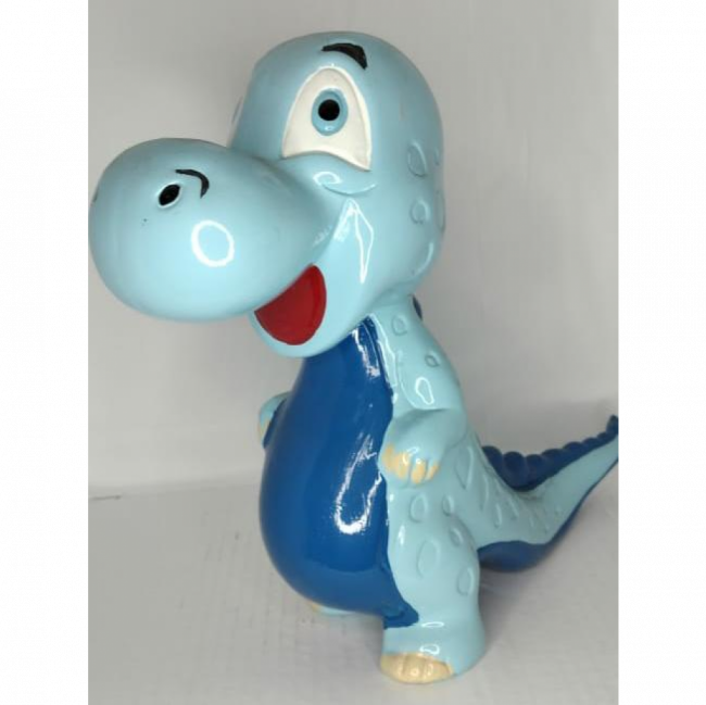 DINOSSAURO BABY AZUL DE LOUÇA