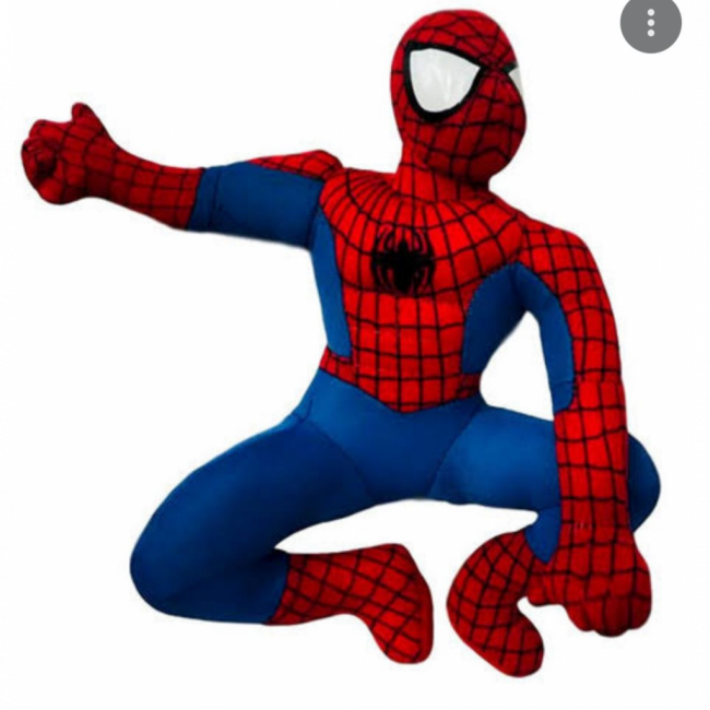 HOMEM ARANHA DE PELÚCIA (M)