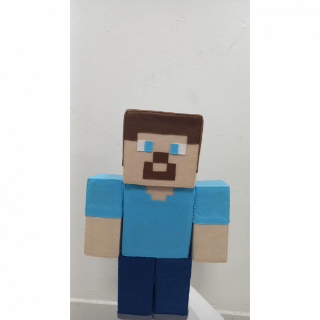 MINECRAFT ROUPA AZUL