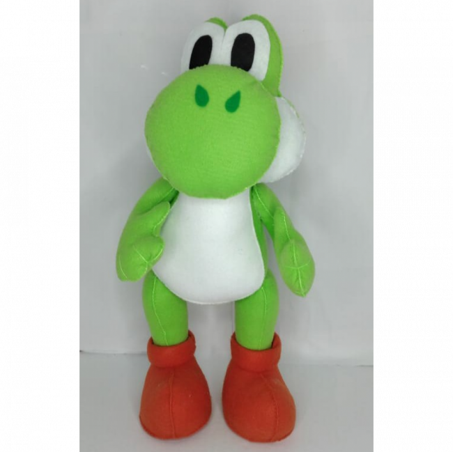 PERSONAGEM DE FELTRO YOSHI MARIO BROS