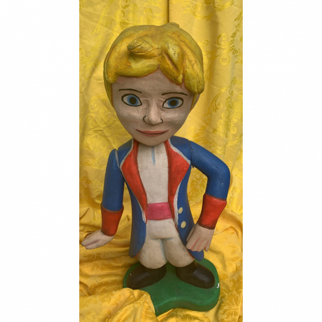 PERSONAGEM PEQUENO PRINCIPE DE ISOPOR 3D