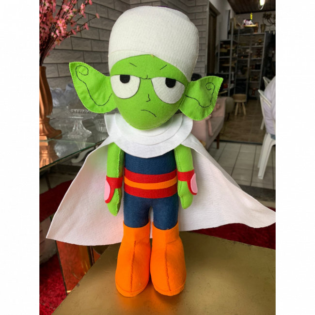 PERSONAGEM PICCOLO DRAGON BALL Z DE FELTRO