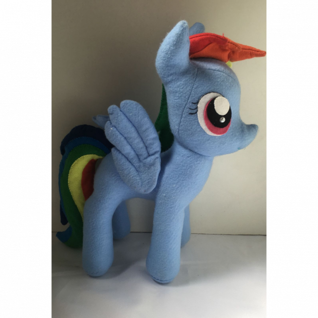 PONY DE PELÚCIA AZUL (MY LITTLE PONY)