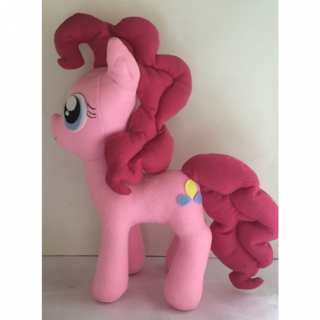 PONY DE PELÚCIA ROSA  (MY LITTLE PONY)