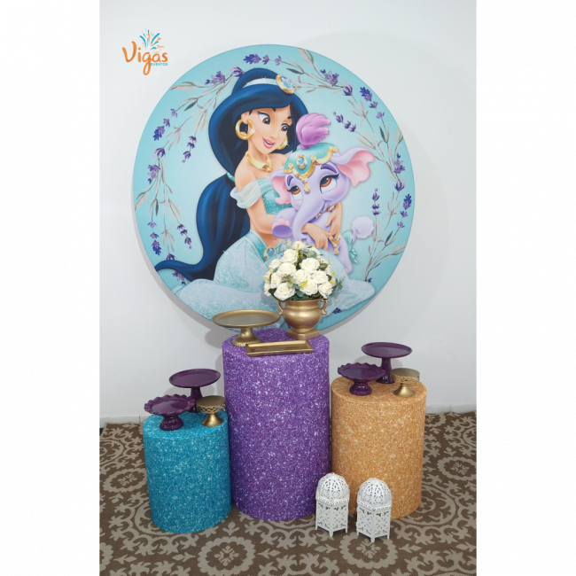 Kit Infantil - Tema Princesa Jasmine