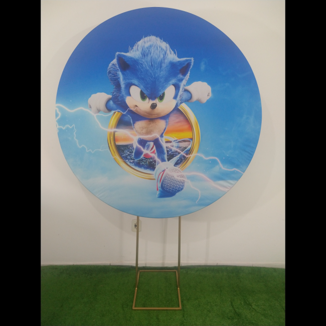 Painel redondo - SONIC