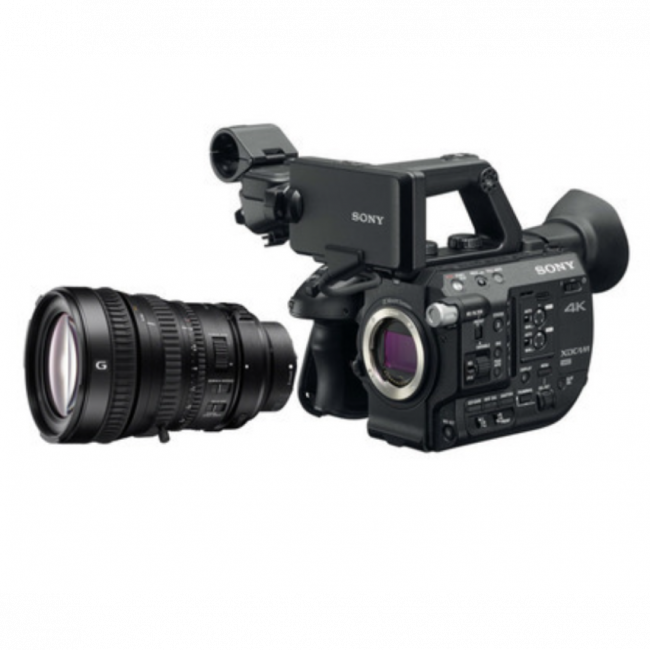 Filmadora Sony FS5 Mark II + Lente Sony PZ 28-135mm f/4 G OSS