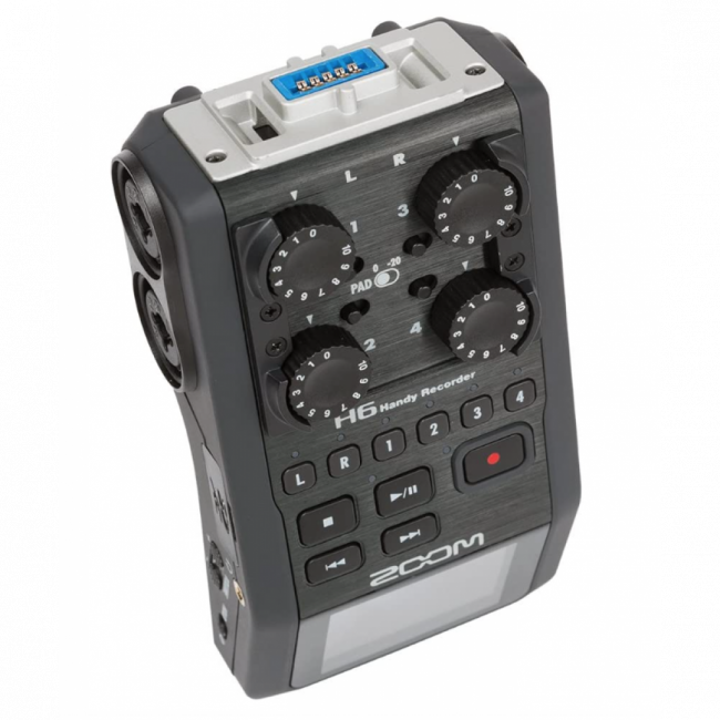 Gravador de Áudio Zoom h6