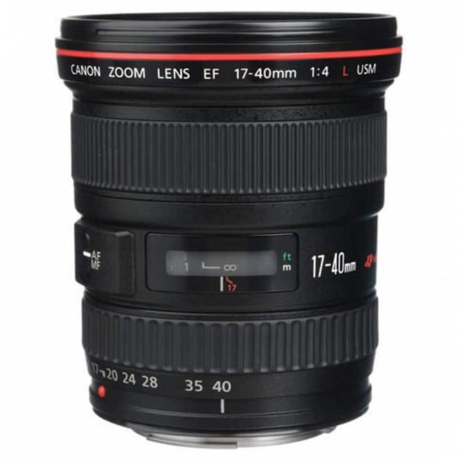 Lente Canon EF 17-40mm f/4
