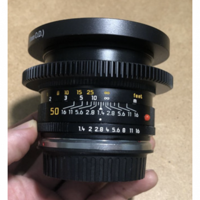 Lente Leica 50mm Summilux-R f/1.4 (EF-Mount)