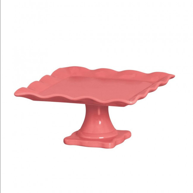 PORTA DOCE BIA PEDESTAL CORAL BABY