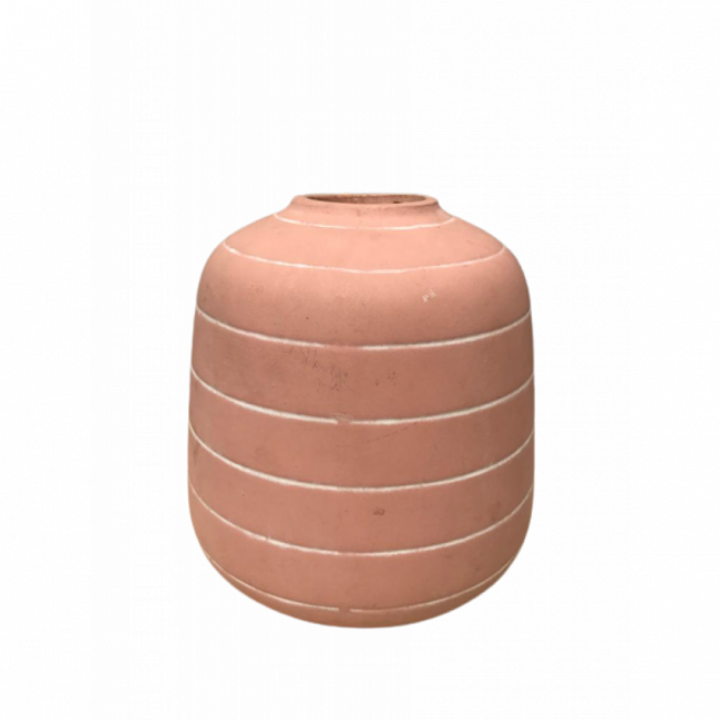 VASO MRT CILINDRO ROSA BAIXO