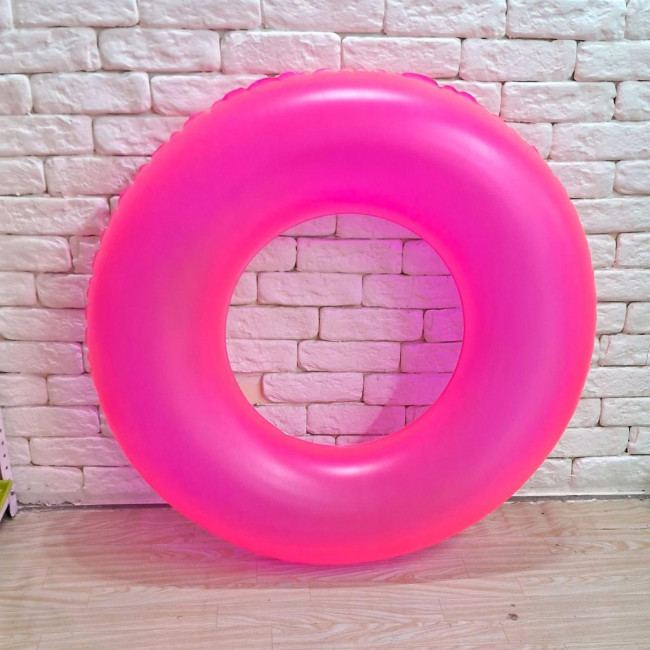 Bóia Rosa Neon 90cm (pool party piscina)