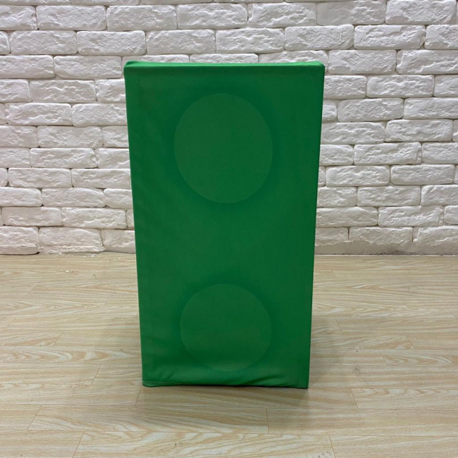 Capa para mesa cubo lego verde