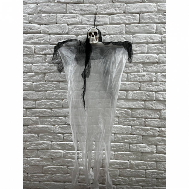 Esqueleto pendente Halloween 45x90