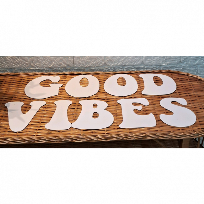 Good vibes pvc