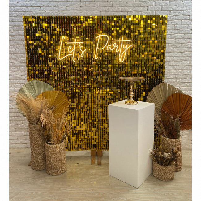 KIT LET\'S PARTY / DOURADO