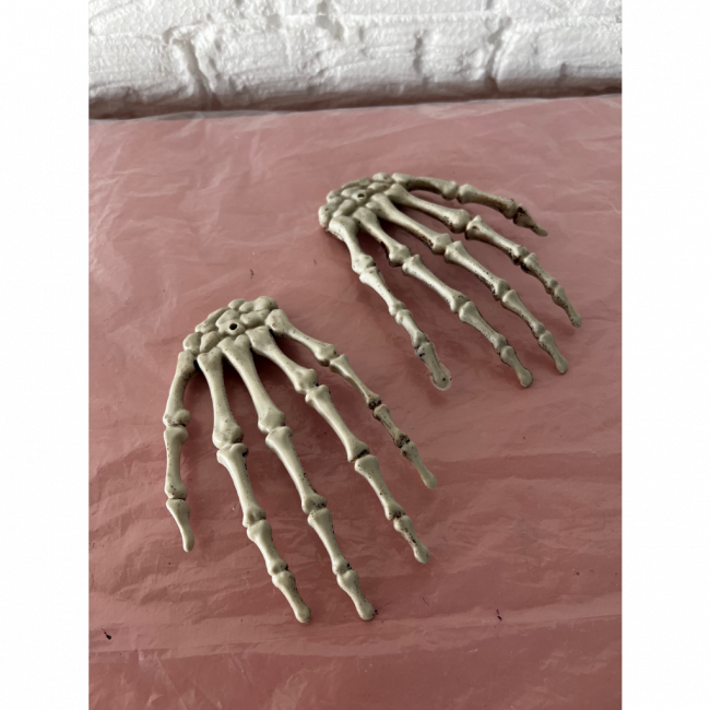 Mão de esqueleto 15x10 (Halloween, bruxas, Harry Potter)