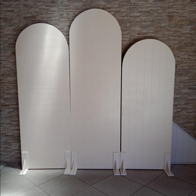 Painel romano bege / cinza (MÓDULO M) 1,80x0,70