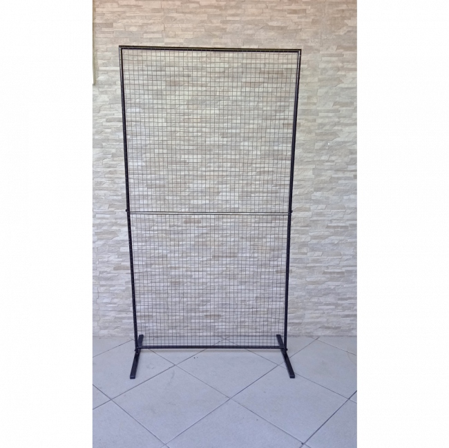 PAINEL DE FERRO RETANGULAR TELADO 1,90x1,00