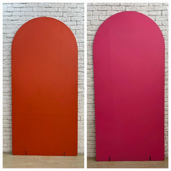 Painel romano laranja / pink 2,10x1,00