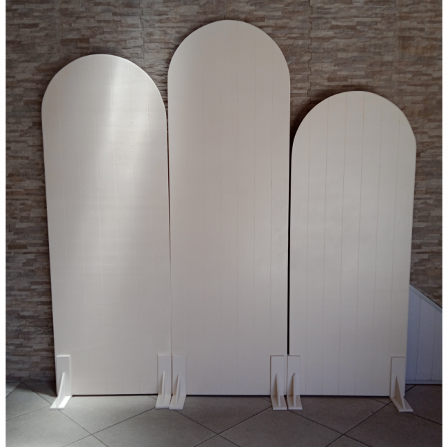 Painel romano bege / cinza (MÓDULO P) 1,60x0,70