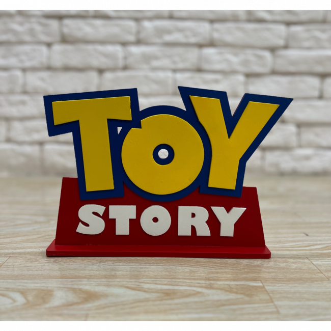 Placa mdf Toy Story 22x29