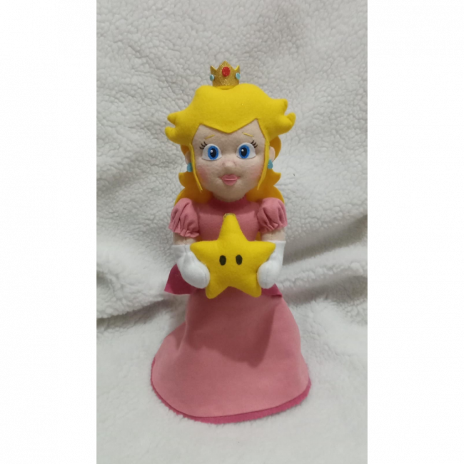 Princesa Peach  feltro (super Mário )