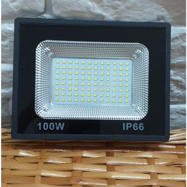 Refletor de LED branco frio 100w 14x19