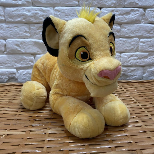 Rei Leão Simba pelúcia Disney 35x30