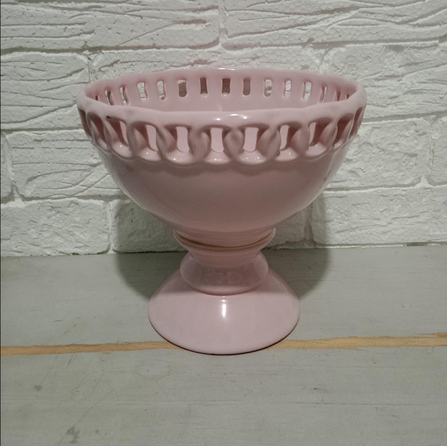 TAÇA/VASO PASSAFITA ROSA