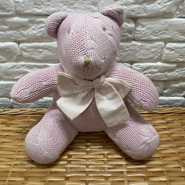 Urso Amigorumi Rosa 30cm