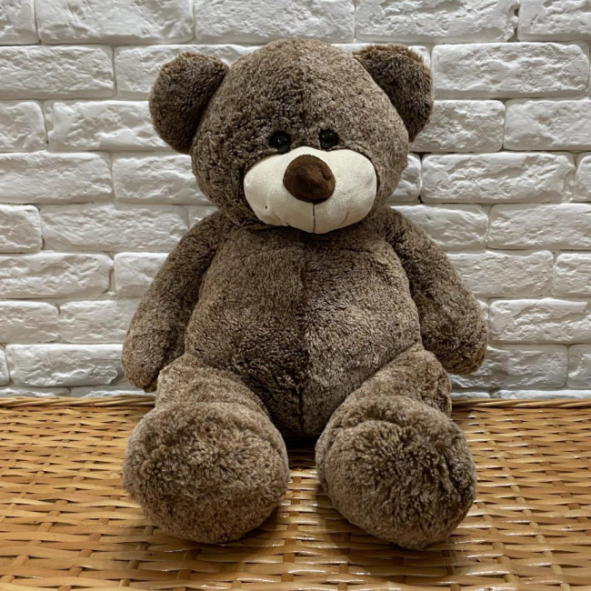 Urso pelúcia marrom 60cm